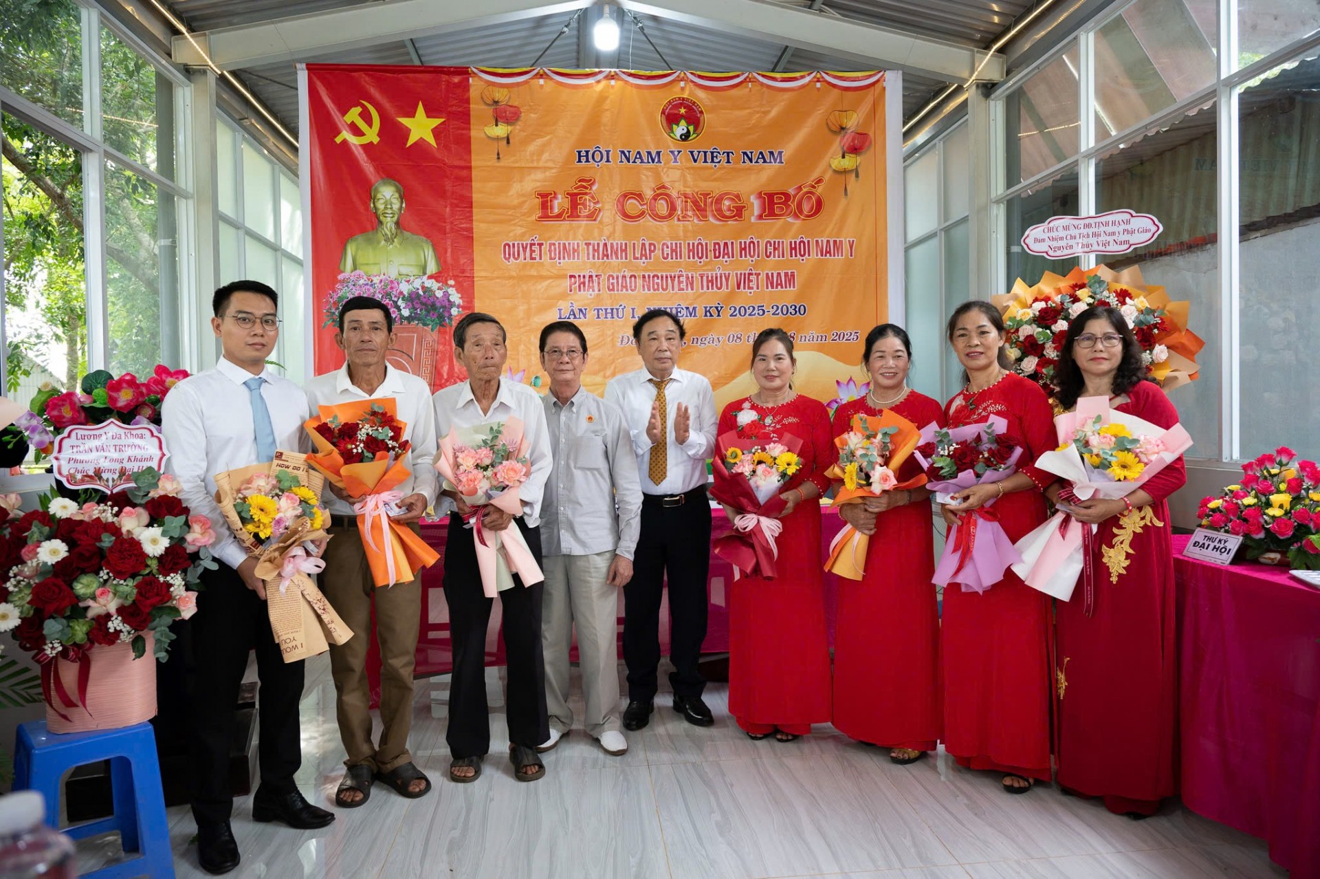 Đồng Nai: Lễ công bố Quyết định thành lập và Đại hội lần thứ I Chi hội Nam Y Phật giáo Nguyên thủy Việt Nam nhiệm kỳ 2025-2030